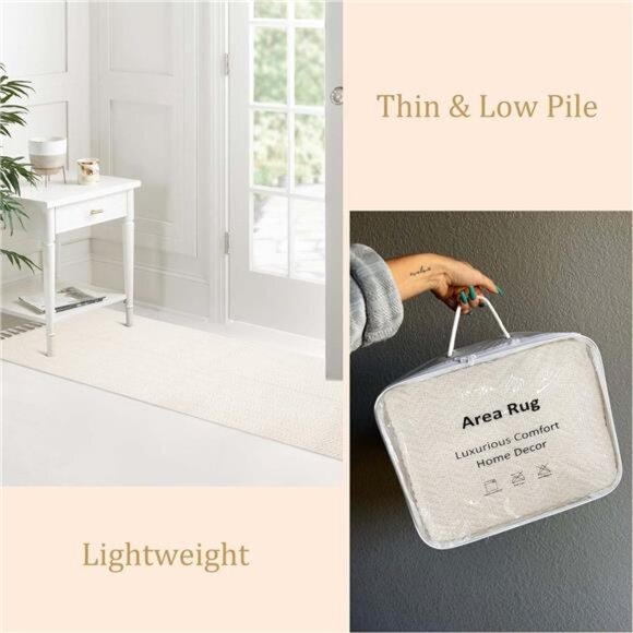 Boho Bathroom Rugs, Small 2x3 Door Mat Indoor Lightweight Entryway Rug - Picture 4 of 6